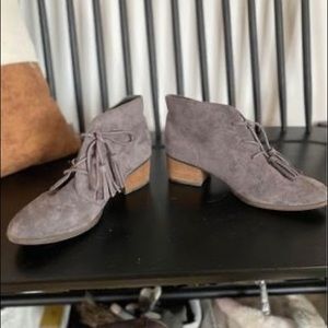Dr. Scholls Tassel Tie Booties